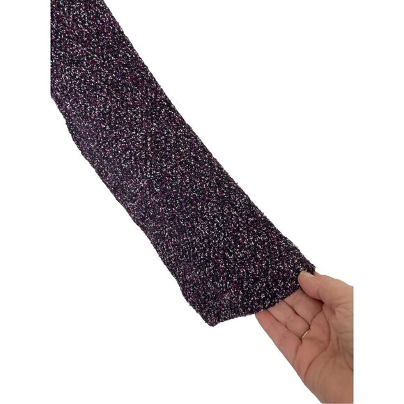 Talbots Womens Dress Sz 18 Twisted Boucle Tweed Knit Midi Fit & Flare - Picture 4 of 11